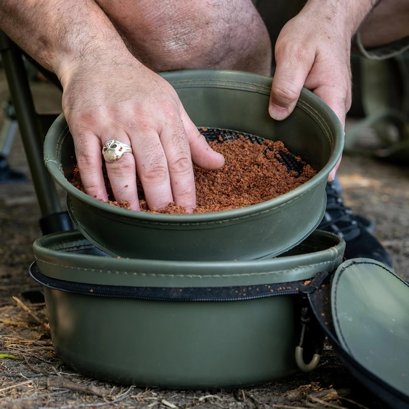Korum EVA Solid Groundbait Bowl & Riddle
